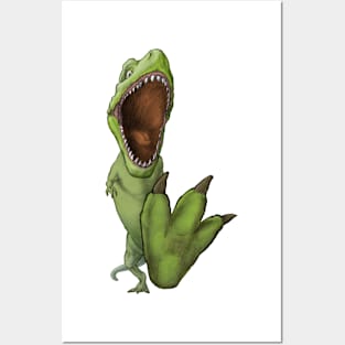 Dino Stomp Posters and Art